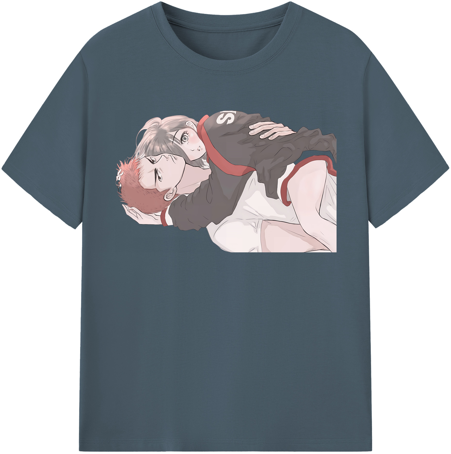（画像用） SLAM DUNK／スラムダンク 綿100％半袖Tシャツ（フロントプリント）